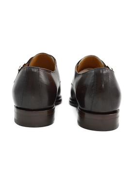 Zapato doble hebilla Berwick color marrón