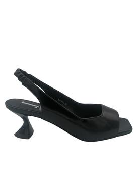 Zapato Jeannot abierto en negro