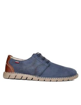 Zapato Callaghan elásticos azul