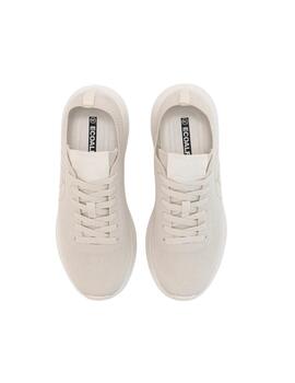 Deportiva Ecoalf conde knit off white mujer 