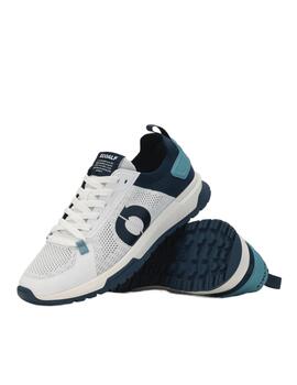 Deportiva Ecoalf Mumbai blanco hombre 