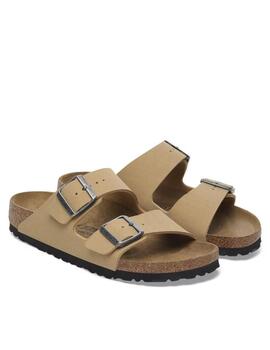 Sandalia Birkenstock latte cream dos hebillas