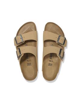 Sandalia Birkenstock latte cream dos hebillas