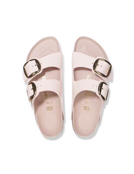 Sandalia Birkenstock rosa esmaltada mujer