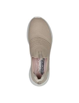 Deportiva Skechers sin cordones taupe 149855