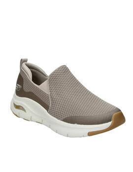 Deportiva Skechers Arch fit taupe hombre