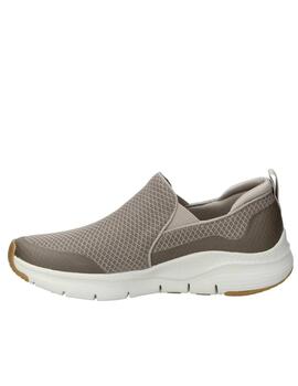 Deportiva Skechers Arch fit taupe hombre