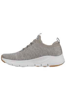 Deportivas Skechers taupe Arch Fit hombre