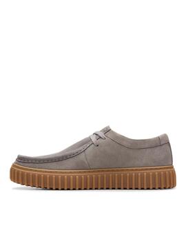 Wallabe Clarks torhill lo gris hombre