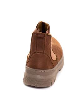 Botines Natural World moca Peonia 7182 mujer 