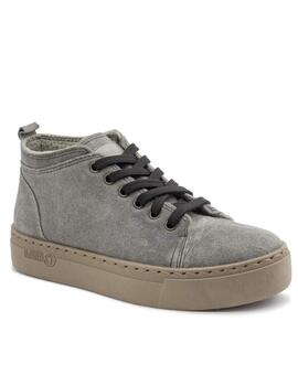 Botines Natural World gris Anya mujer 