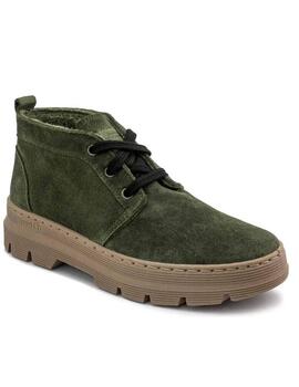 Botines Natural World verdes 7122 unisex