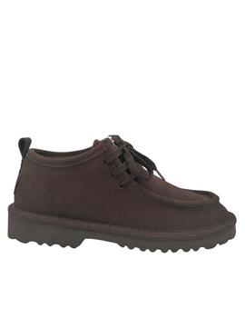 Wallabee Natural world marrones con pelo hombre