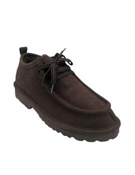 Wallabee Natural world marrones con pelo hombre