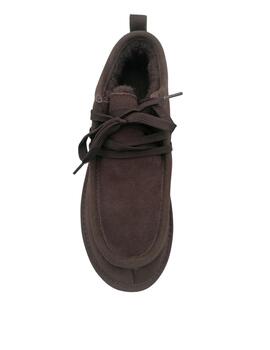 Wallabee Natural world marrones con pelo hombre