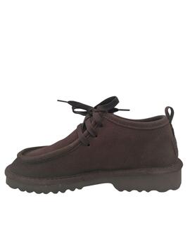 Wallabee Natural world marrones con pelo hombre