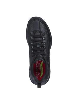 Deportiva Skechers Work Arch Fit en negro mujer