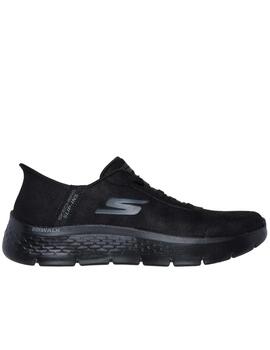 Deportivas Skechers slipins negro mujer