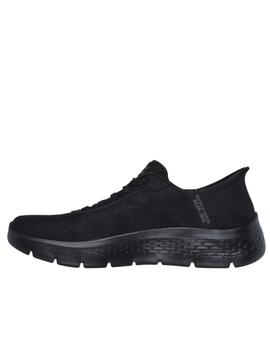 Deportivas Skechers slipins negro mujer