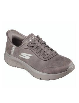 SKECHERS Slip Ins marrones mujer