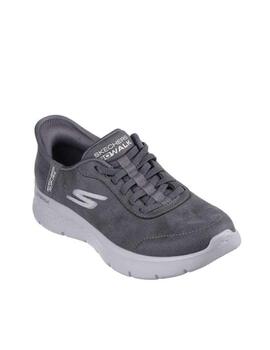 Skechers 124837 Slip Ins gris mujer