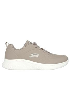 Deportiva Skechers taupe 150047 mujer