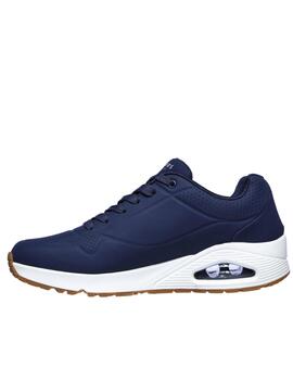 Deportiva Skechers UNO azul hombre