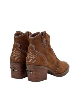 Botines Nemonic camperos cuero 2273