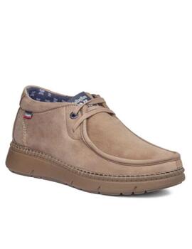 Botines Wallabee Callaghan beige hombre