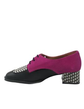 Zapato Nemonic combinado fuxia 2393 mujer