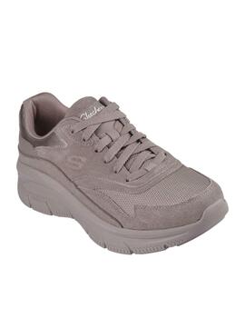 Skechers Dlux taupe 158590 mujer