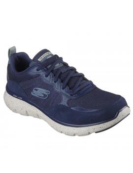 Deportiva Skechers azul Flex advantage hombre