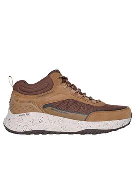 Botines Skechers Bounder waterproof marron