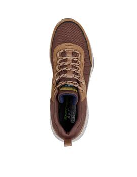 Botines Skechers Bounder waterproof marron