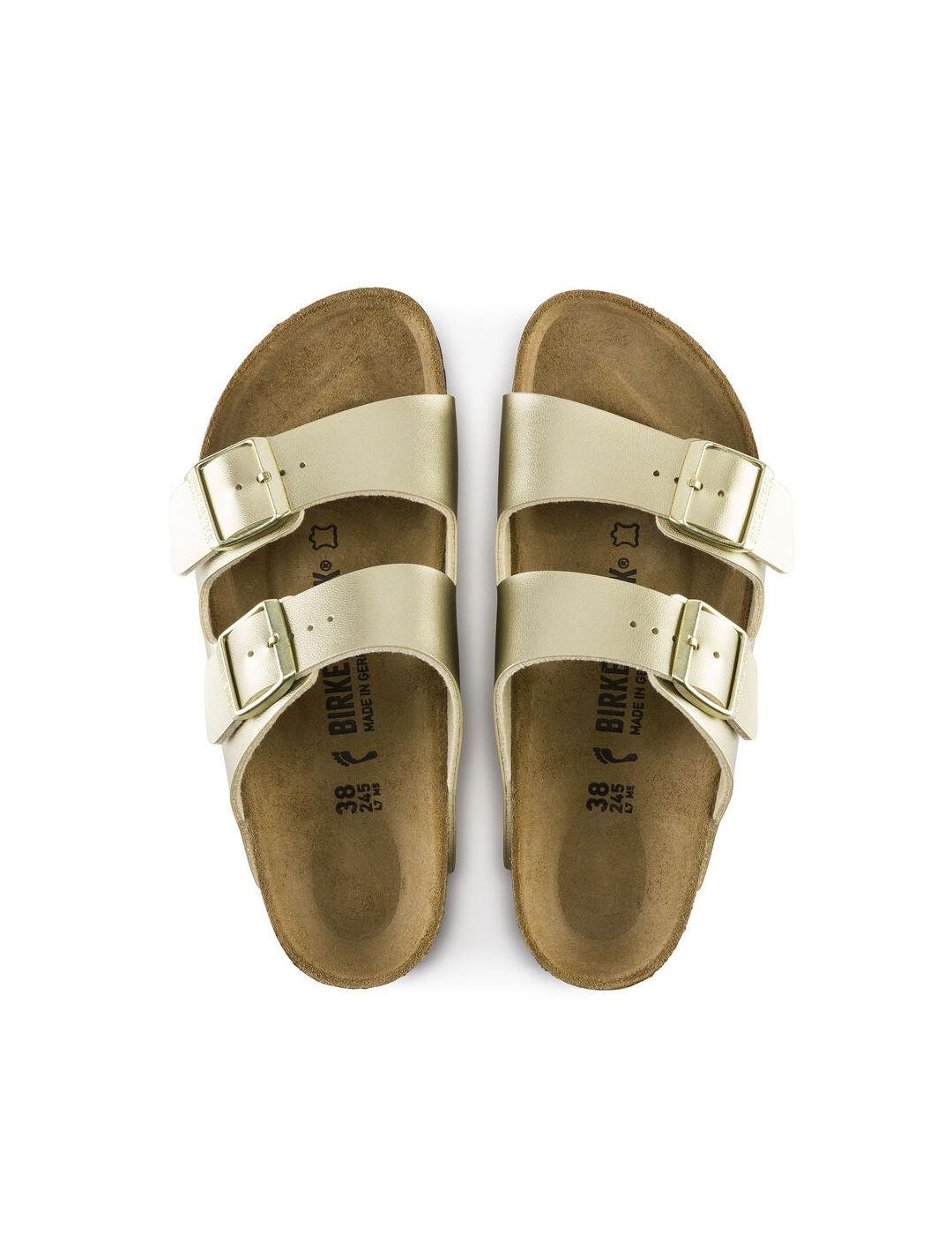 Sandalia Birkenstock Arizona gold