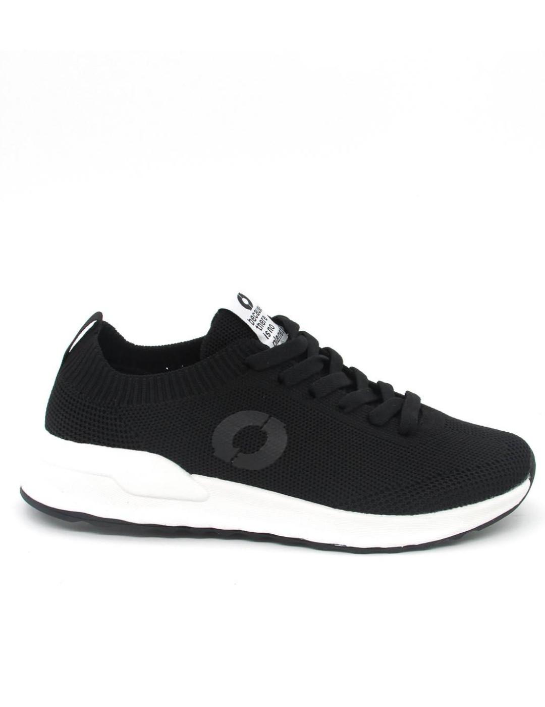 Deportiva Ecoalf hombre Prince knit negro