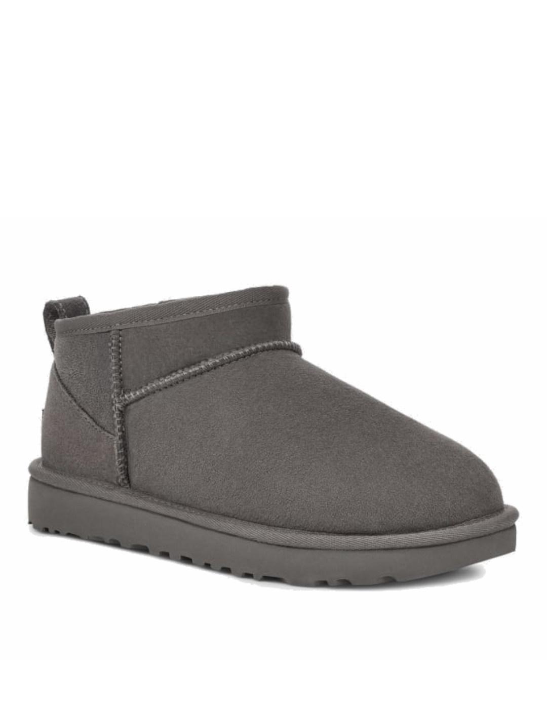 UGG Classic Ultra mini gris mujer