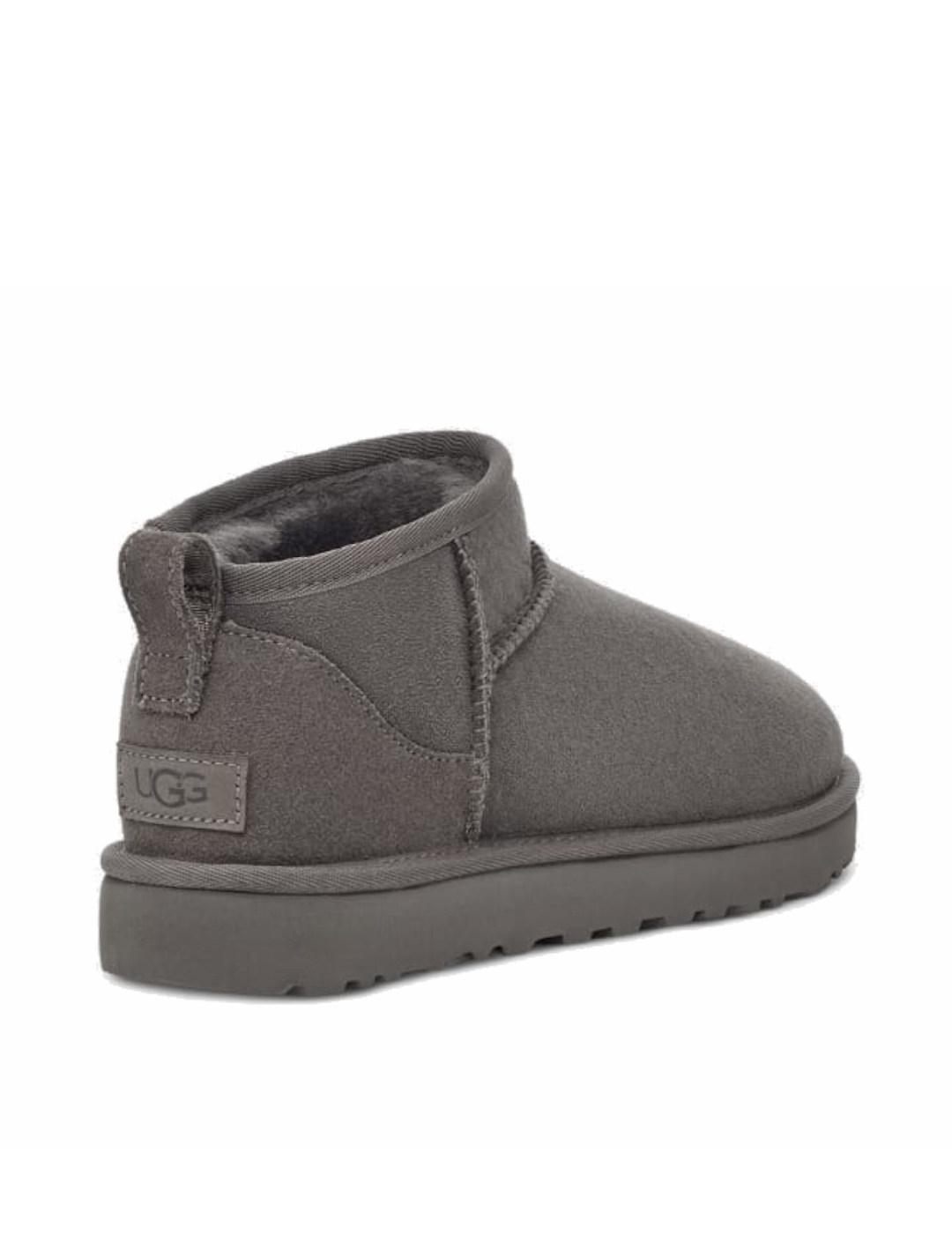 UGG Classic Ultra mini gris mujer