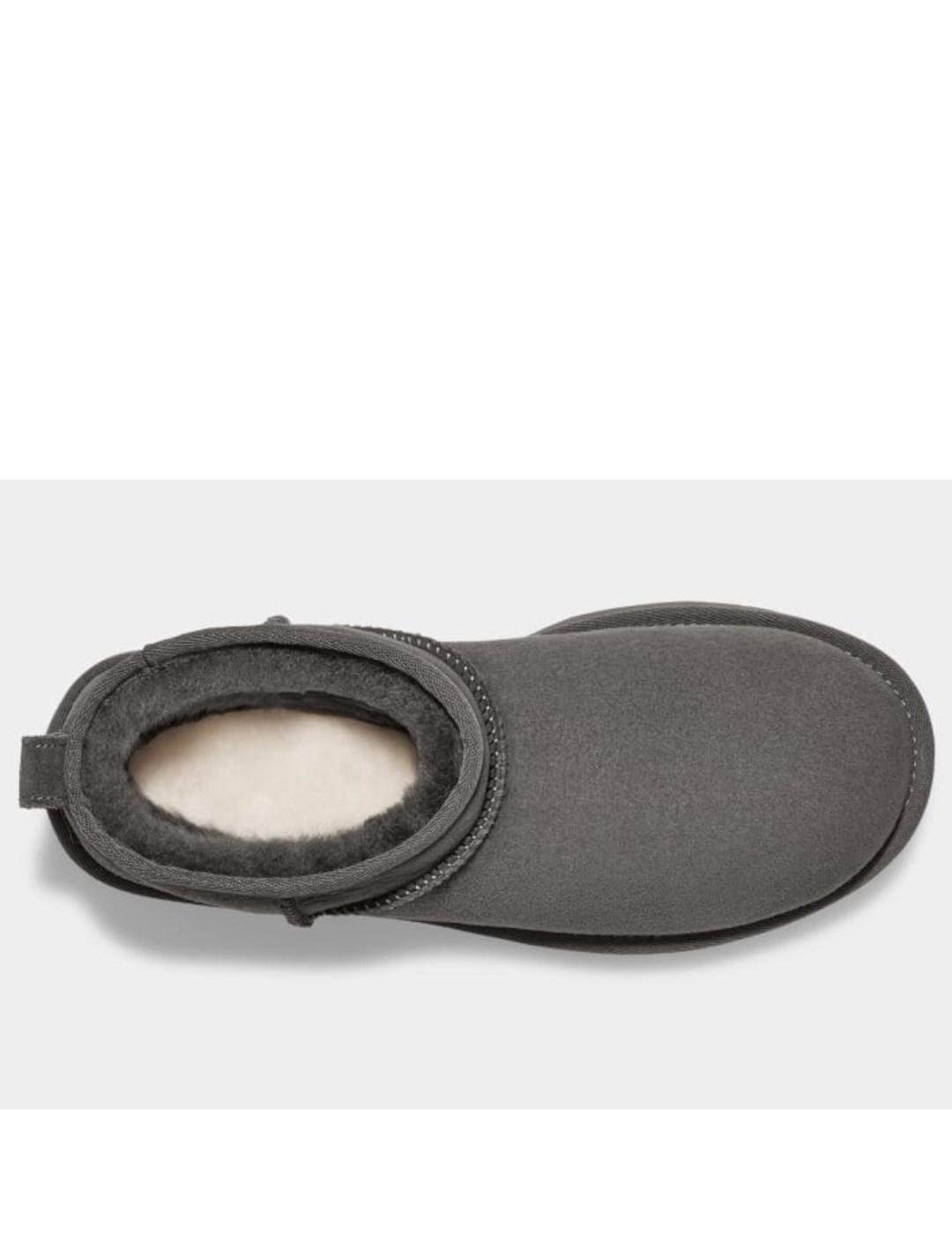 UGG Classic Ultra mini gris mujer