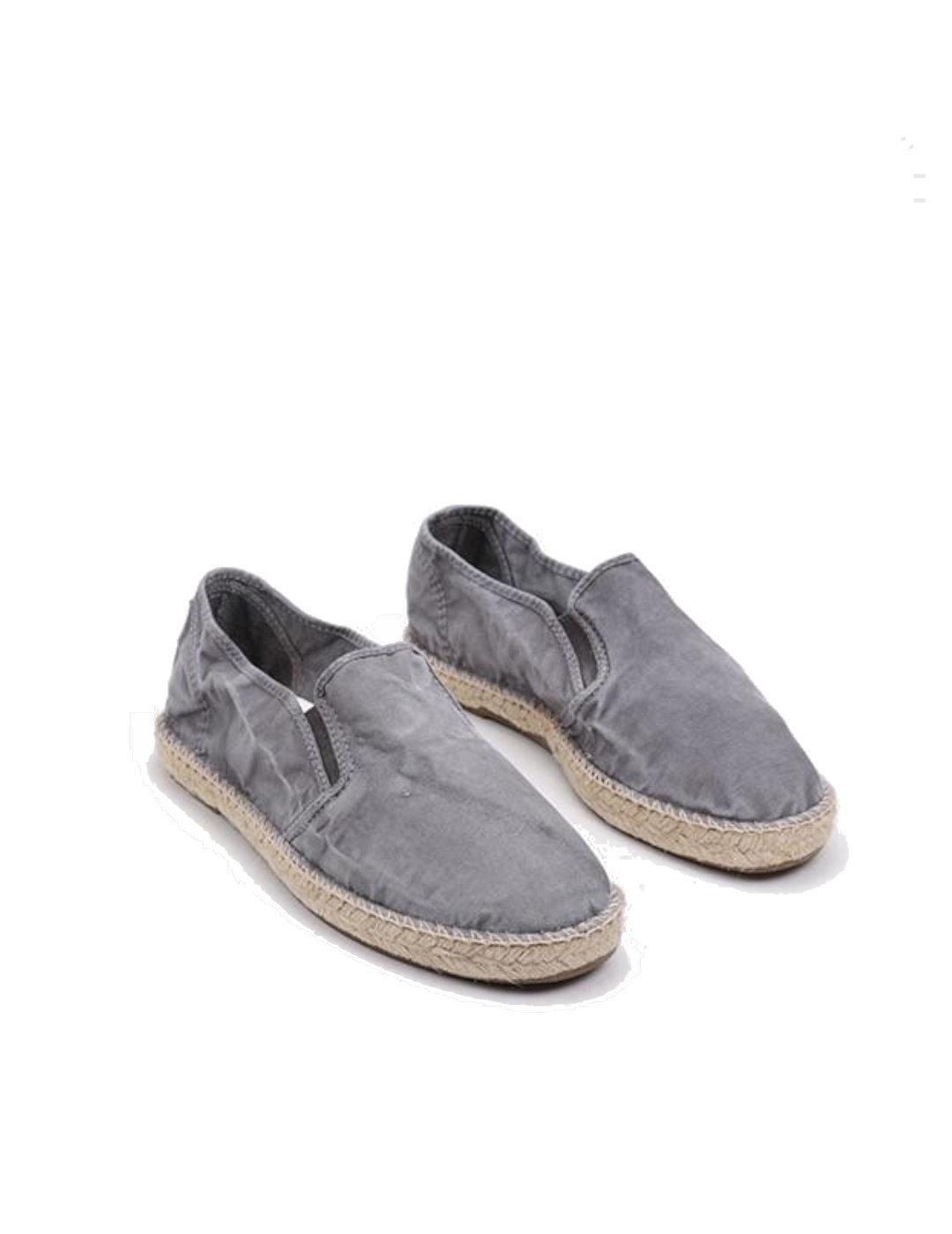 Alpargata Natural World gris 330e hombre
