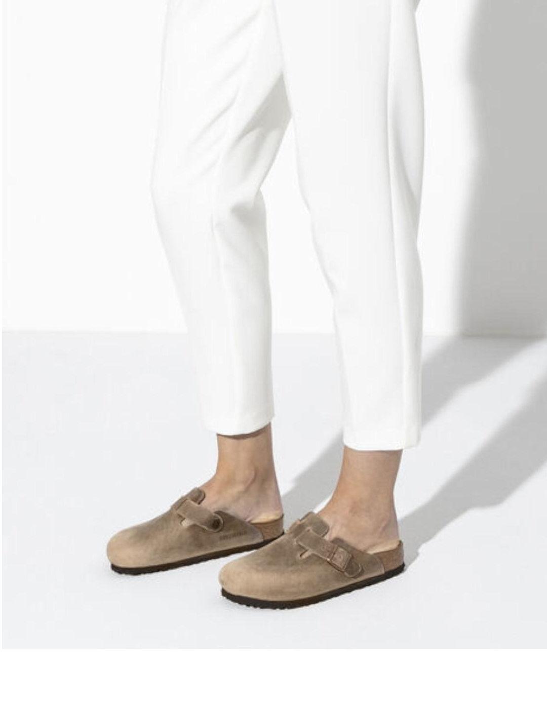 Zueco Birkenstock Boston marron mujer 960813