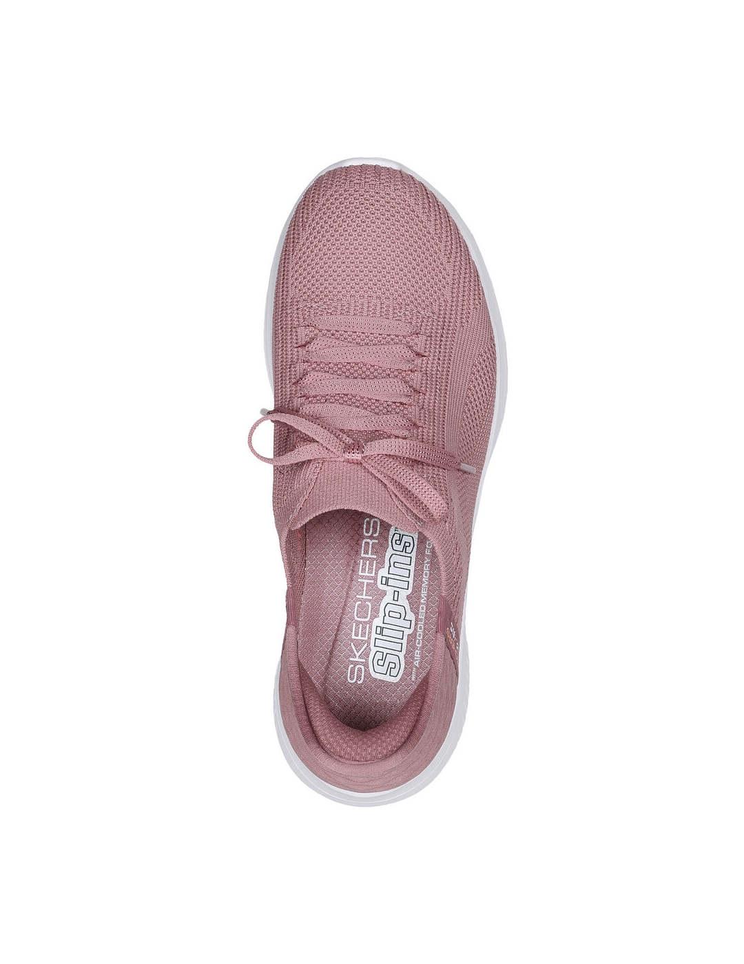 Deportiva Skechers Slipins mauve 149710 mujer 