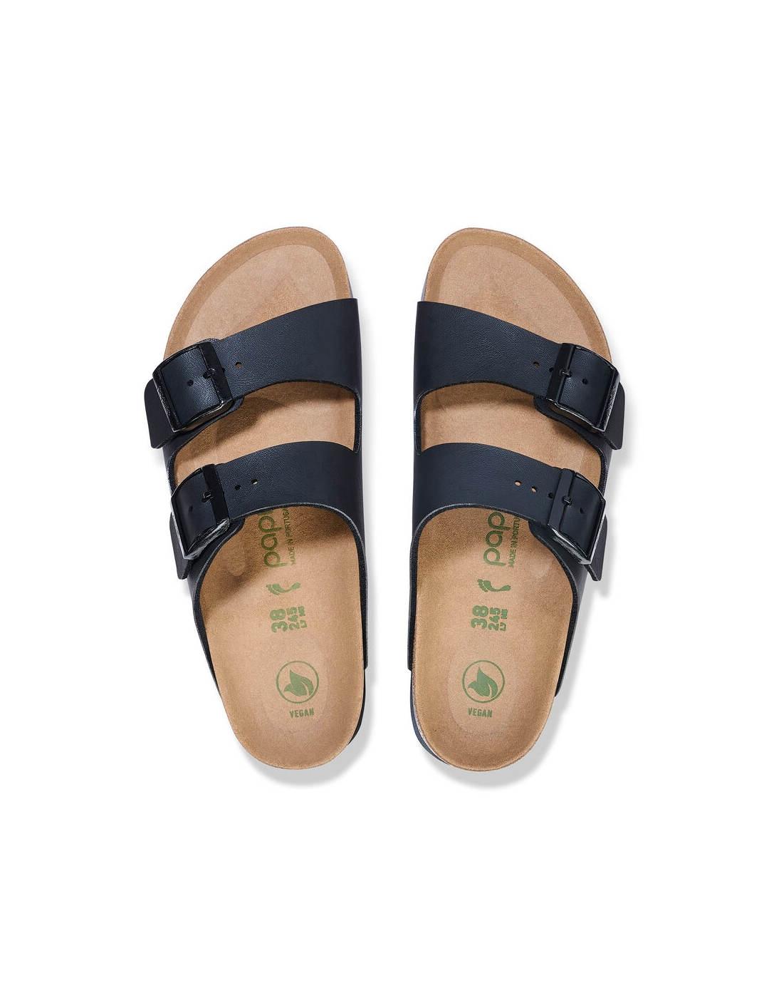Sandalia Birkenstock Plataforma en negro mujer