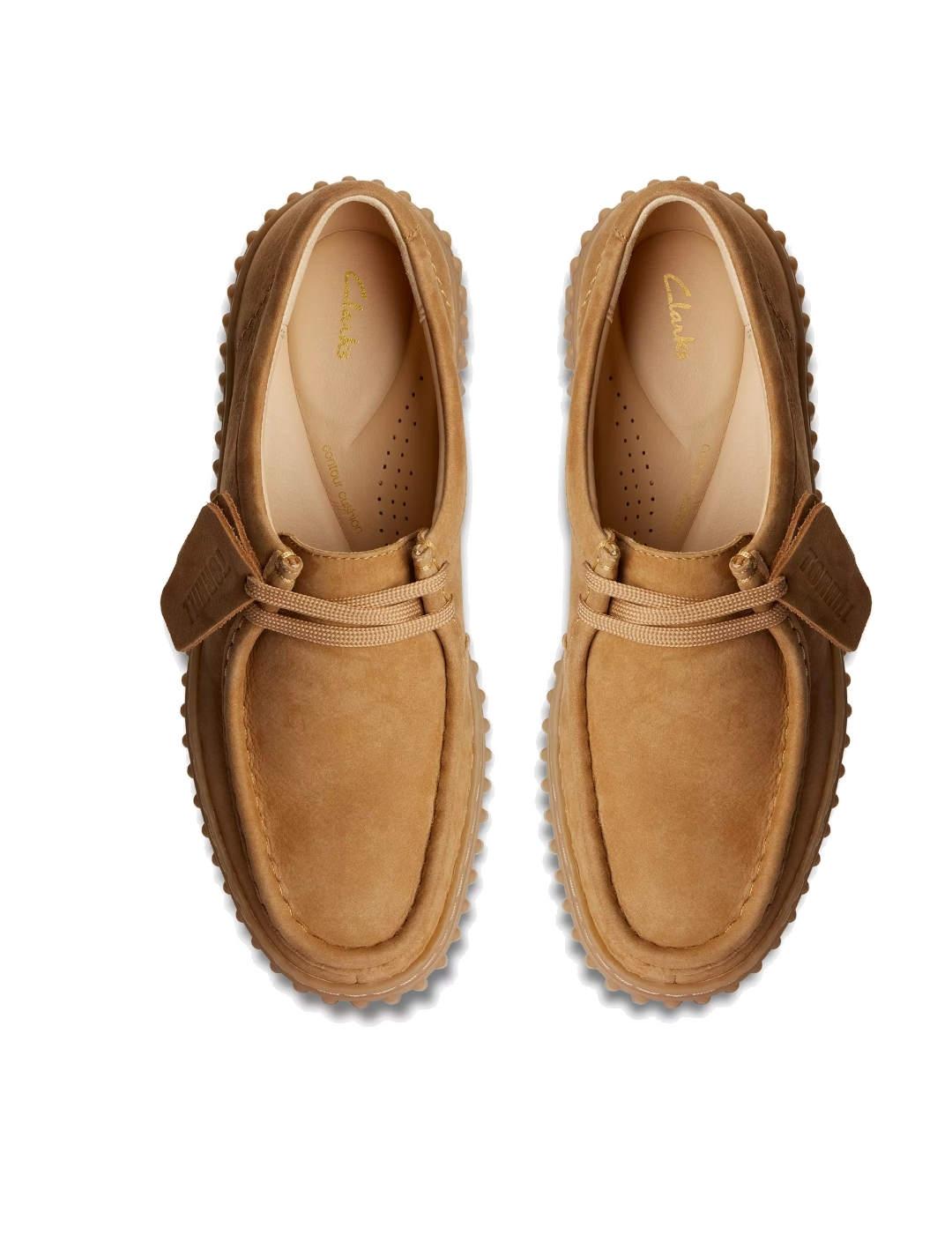 Wallaby Clarks Torhill Be marron tostado claro