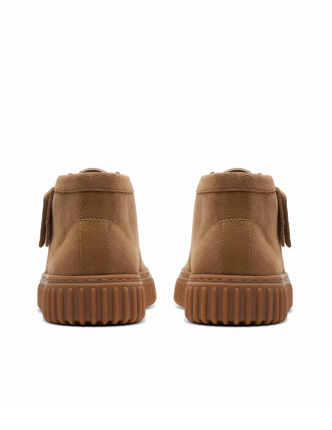 Botin Wallaby Clarks Torhill Hi en arena tan