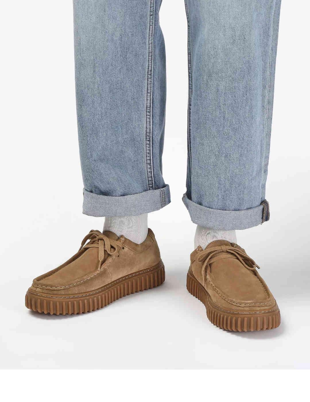 Wallabee torhill lo Clarks arena hombre