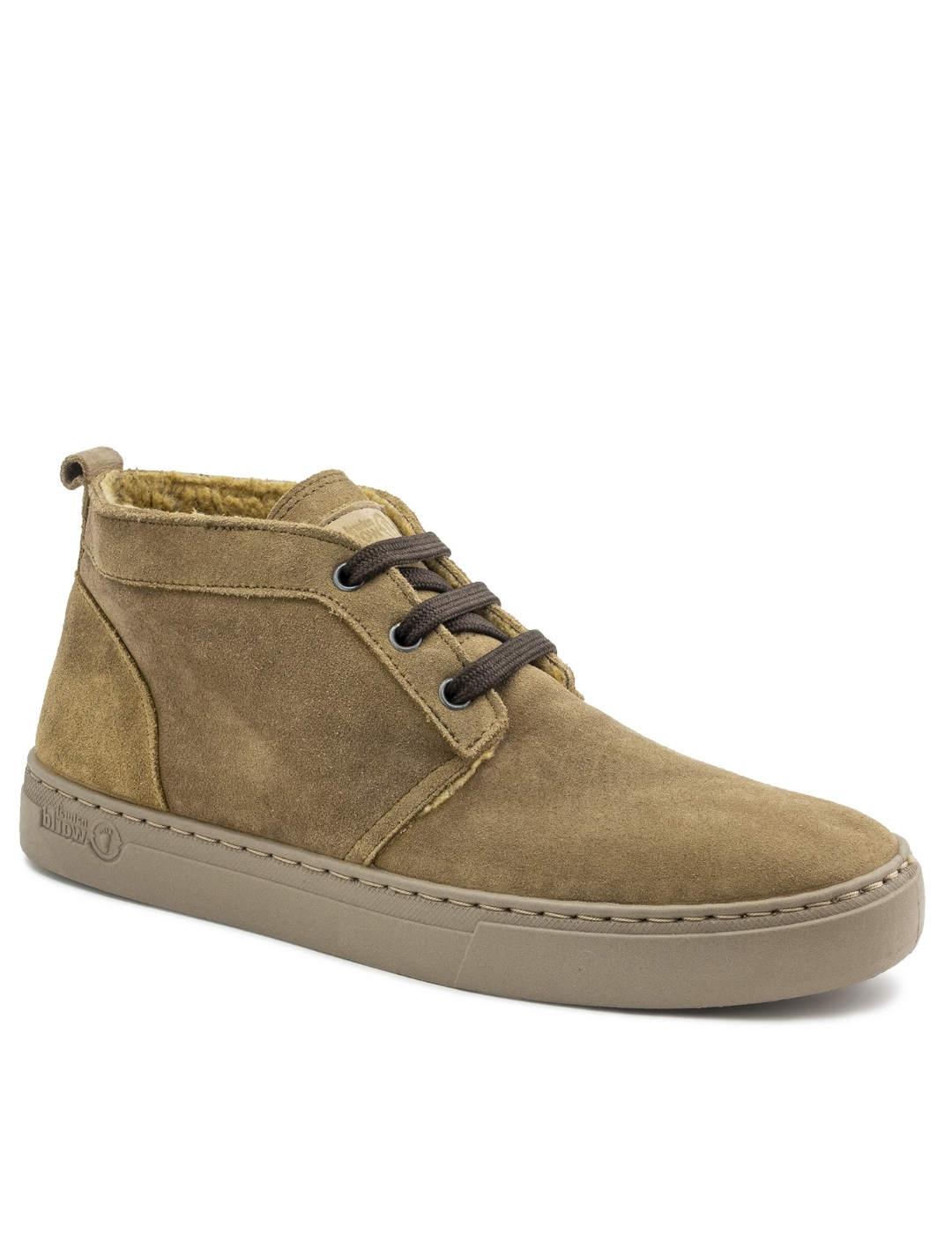 Botines Natural World 6722 marron hombre 