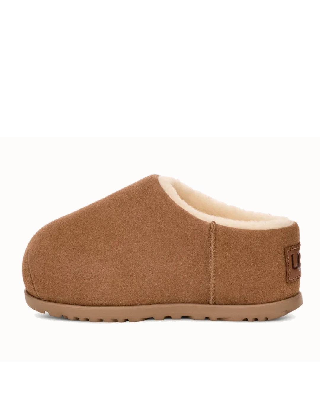 UGG pumped slide en chesnut mujer