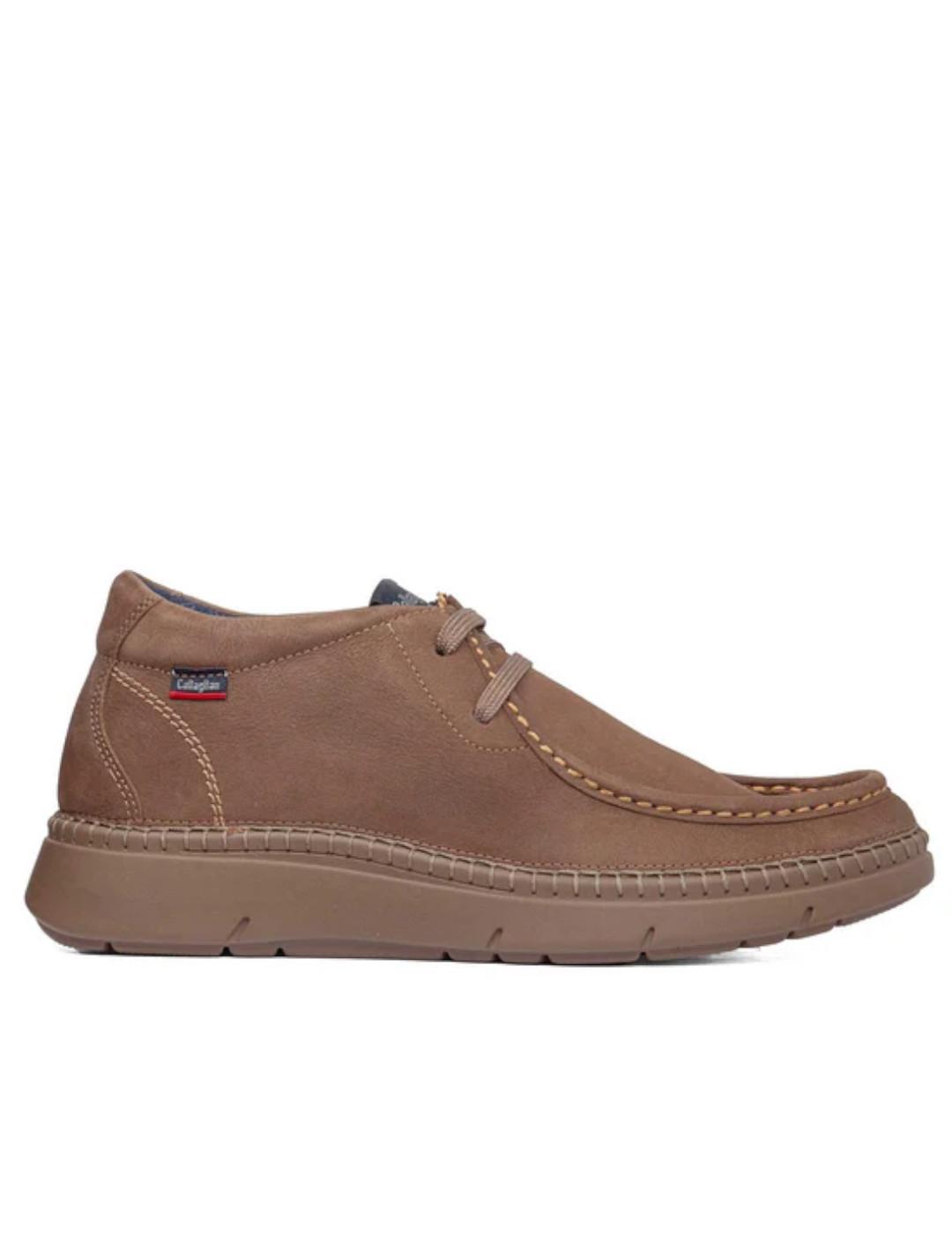 Botines Wallabee Callaghan beige hombre