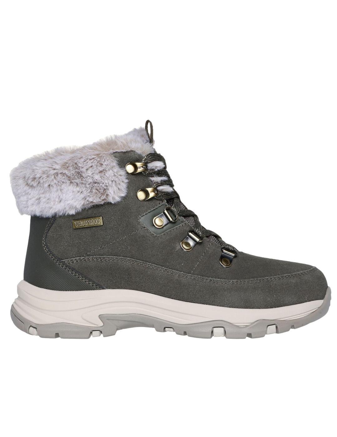 Botines Skechers Trego waterproof para mujer